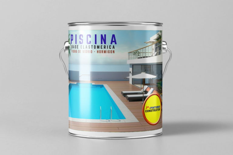 Pintura piscina base elastómerica Pinturas Ya