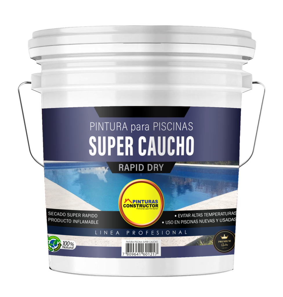 Pintura Piscina Super Caucho Pinturas Ya