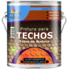 Pintura de techos para tejas de madera.