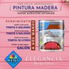 Pintura impregnada fachada maderas. - Imagen 2