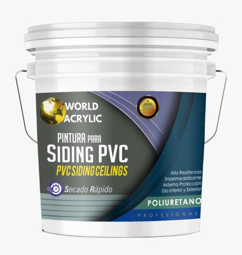 Esmalte poliuretano para siding Vinyl PVC.