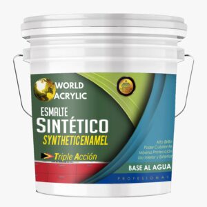 Esmalte sintetico Triple Acción Base Agua.