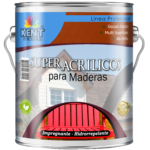 Pintura impregnada fachada maderas.