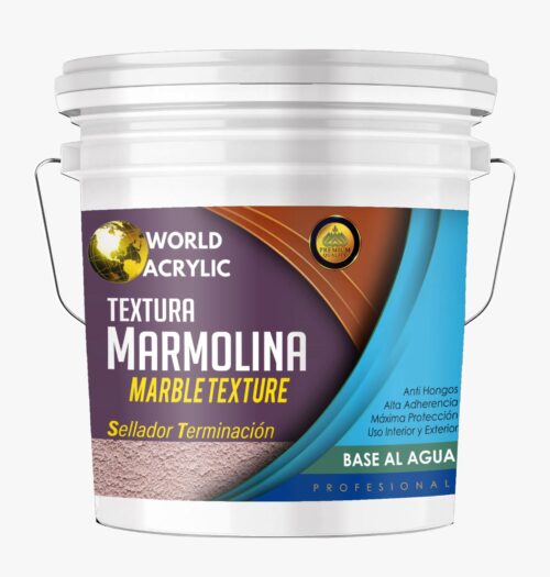 Marmolina textura constructor tonos intensos.