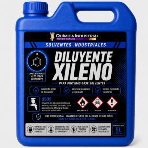 Diluyente industrial xileno