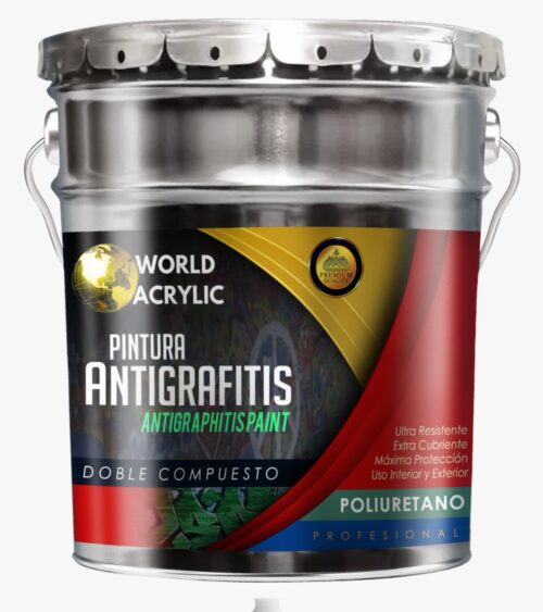 Pintura antigrafitis - doble compuesto.