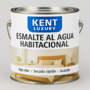 Esmalte al agua habitacional mate