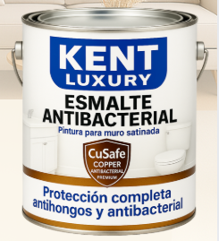 Esmalte antibacterial satinado