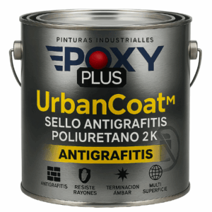 Sello Antigrafitis Poliuretano 2K, UrbanCoat  – Epoxy Plus