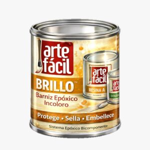 ARTEFÁCIL BRILLO™ – Barniz Epóxico Incoloro de Alto Brillo
