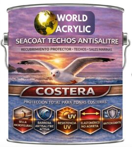Seacoat TECHOS - Esmalte sellador impermeable costera