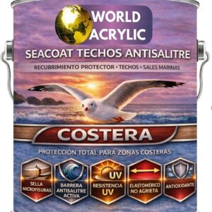 Seacoat TECHOS - Esmalte sellador impermeable costera