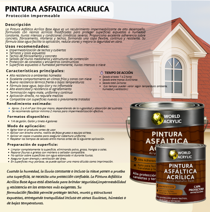 TEJAS ASFALTICA ACRILICA - Imagen 5