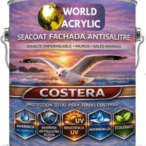 Seacoat FACHADA - Esmalte protector de muros costera
