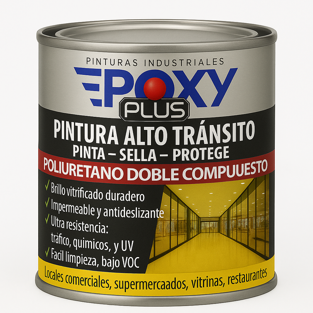 PINTURA ALTO TRÁNSITO – POLIURETANO DOBLE COMPUESTO - Imagen 2