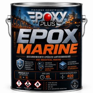 EPOX MARINE, Recubrimiento Epóxico Anticorrosivo - CONVERTIDOR DE ÓXIDO