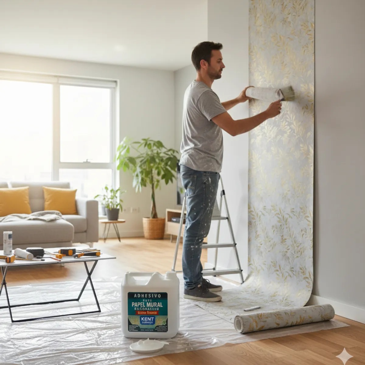 Adhesivo para Papel Mural Decorativo - Imagen 4
