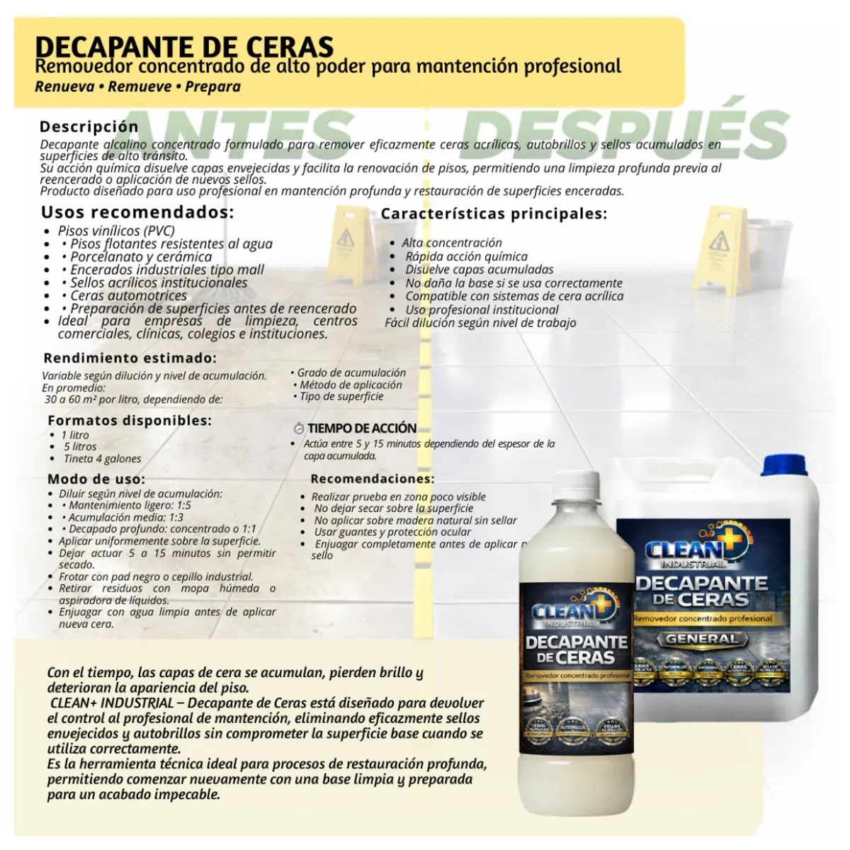 DECAPANTE DE CERAS - Imagen 4