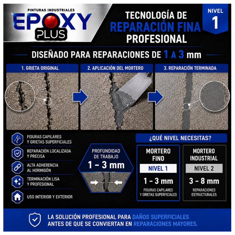 MORTERO EPÓXICO NIVEL 1 – MORTERO FINO - Imagen 3