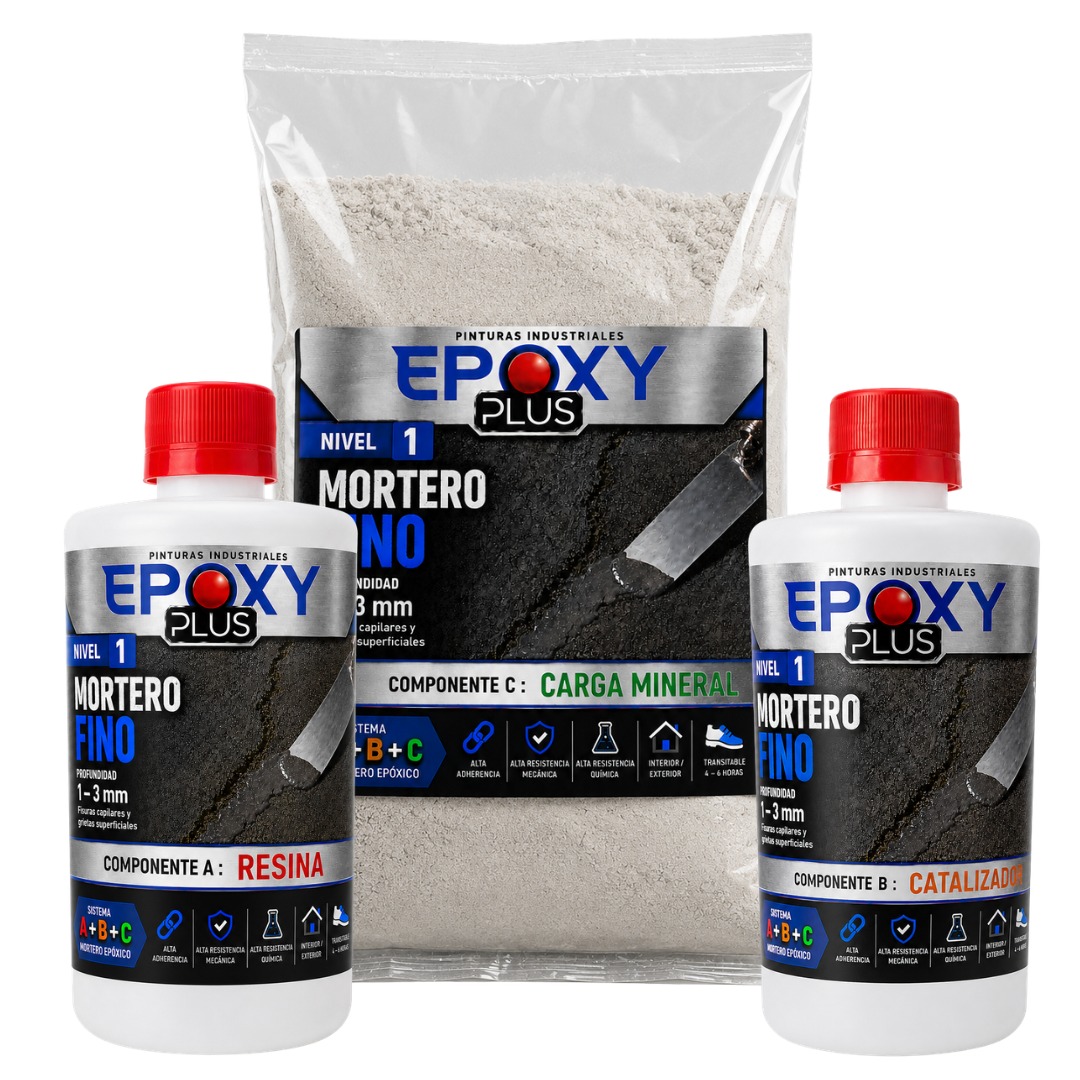 MORTERO EPÓXICO NIVEL 1 – MORTERO FINO