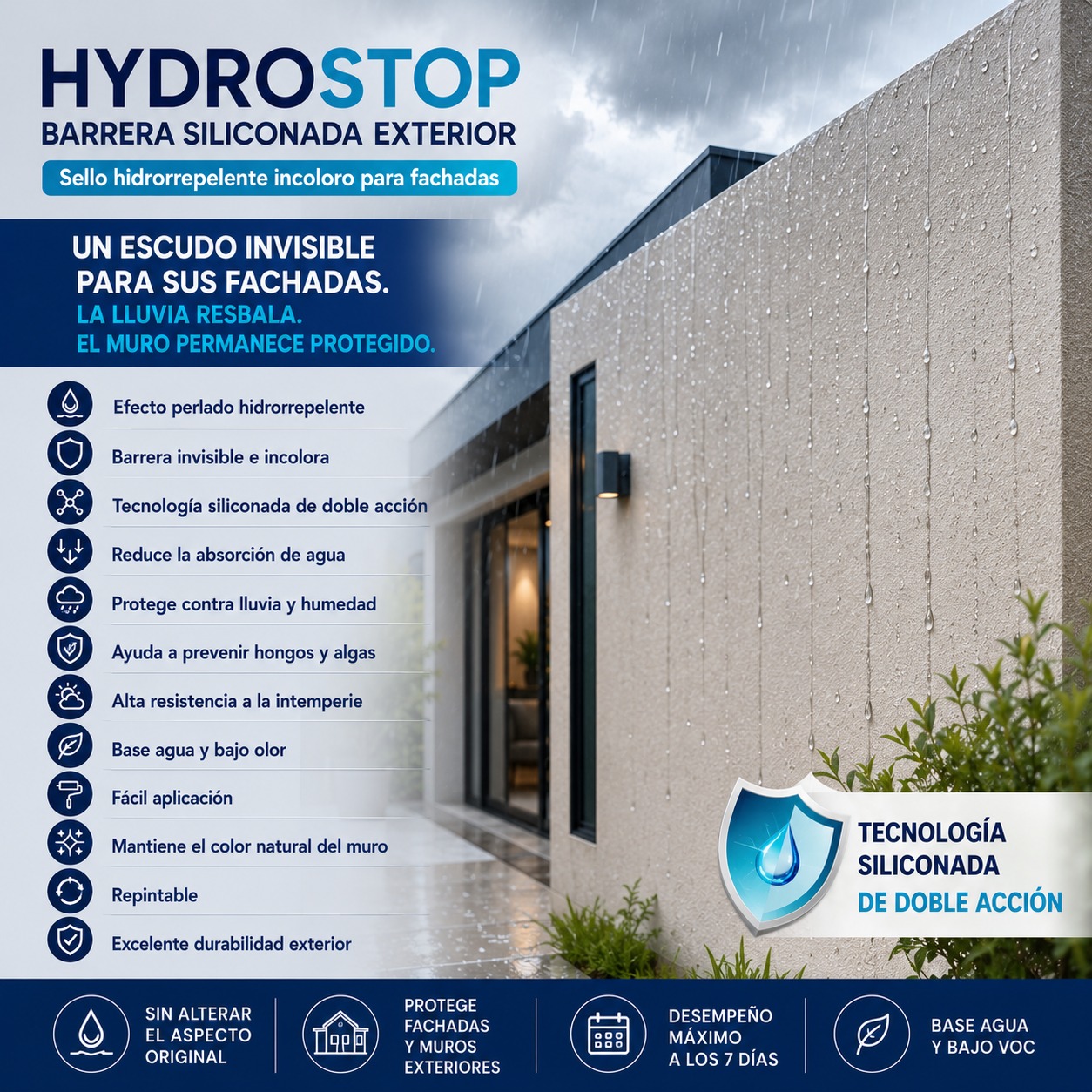 HYDROSTOP BARRERA SILICONADA EXTERIOR - Imagen 3