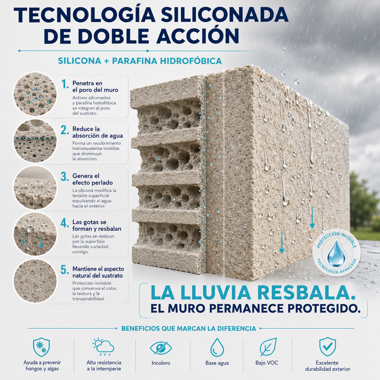 HYDROSTOP BARRERA SILICONADA EXTERIOR - Imagen 4