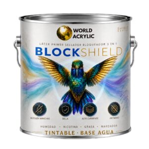 LÁTEX BLOCKSHIELD, PRIMER BLOQUEADOR 3 EN 1 ANTIMANCHAS