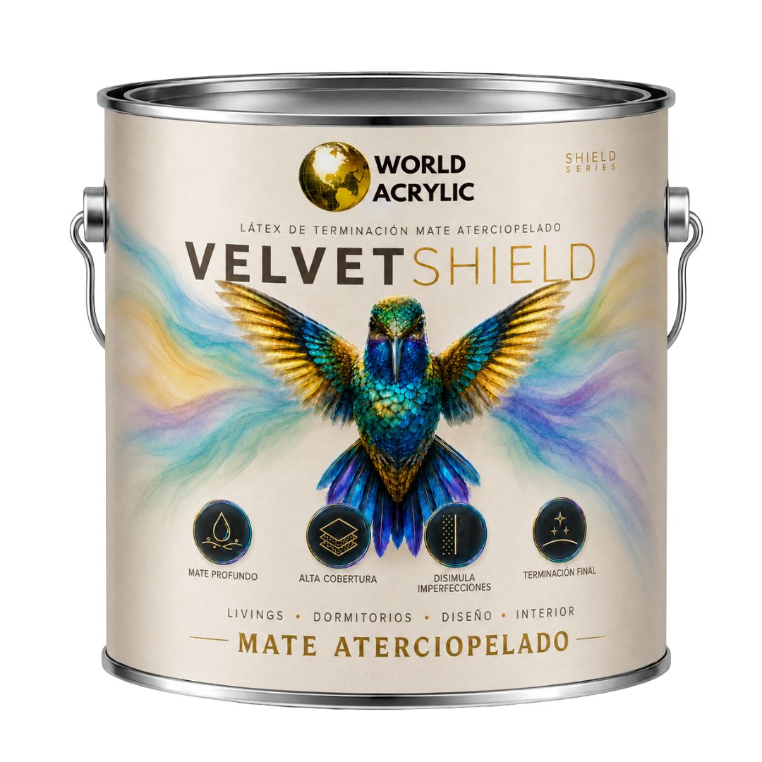 LÁTEX PREMIUM MATE ATERCIOPELADO PARA INTERIORES, ALTA COBERTURA