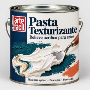 Pasta texturizante, relieve acrílico