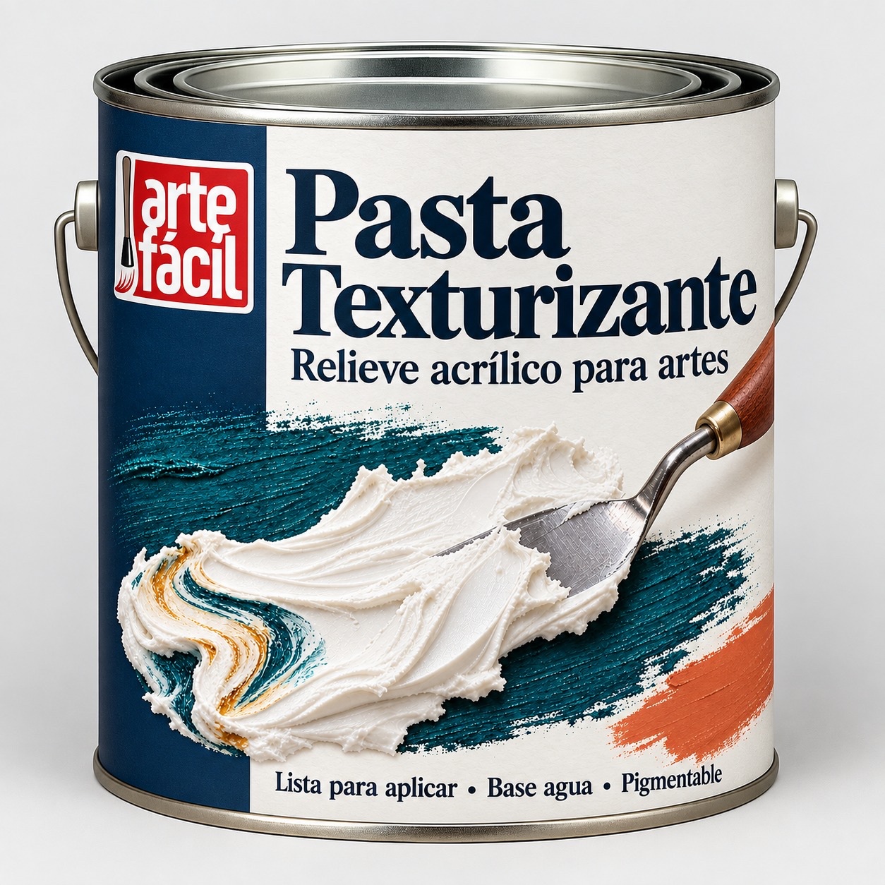 Pasta texturizante, relieve acrílico
