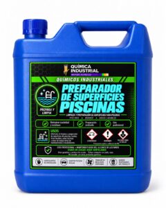 Preparador de superficies piscina