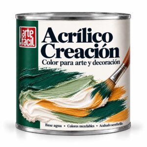 Pintura acrílica creación, Arte Fácil manualidades.