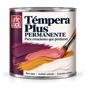 Tempera Plus permanente, Arte fácil creaciones que perduran