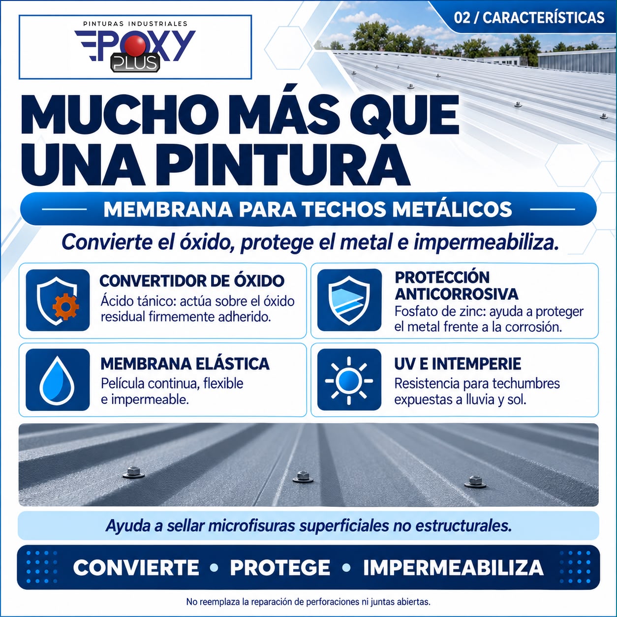 Membrana para techos metálicos - Imagen 4