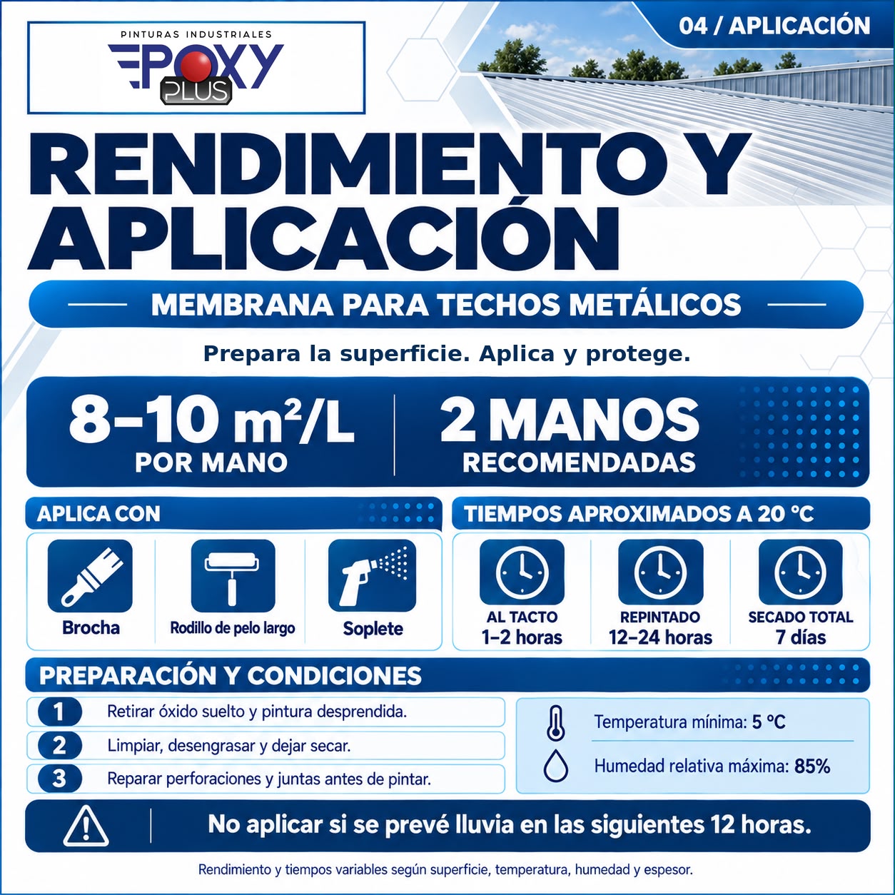 Membrana para techos metálicos - Imagen 2